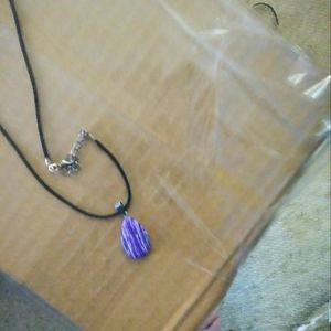 Handmade stone necklace